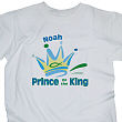 Prince of the King Personalized Youth T-Shirt 31439X